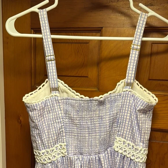 Lilly Pulitzer Purple Tiered Ruffled Midi Dress - Picture 4 of 6